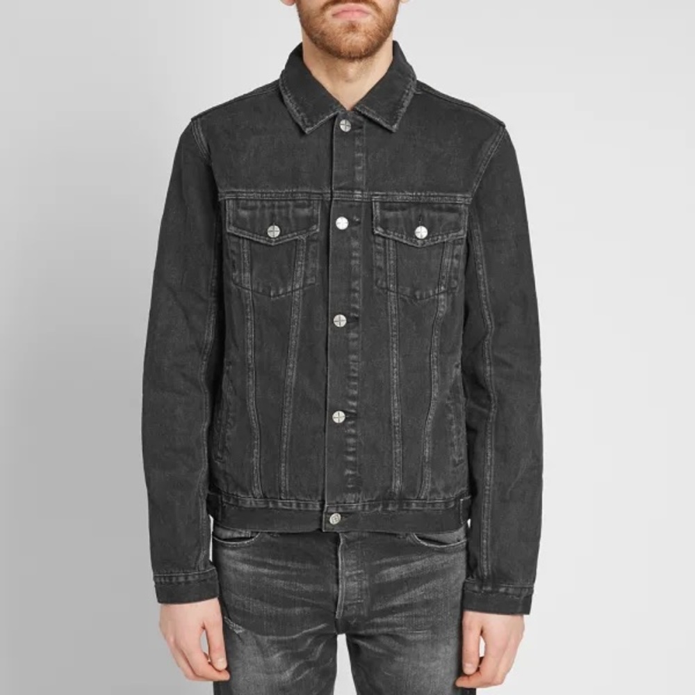 KSUBI Denim Classic Jacket Sketchy Black